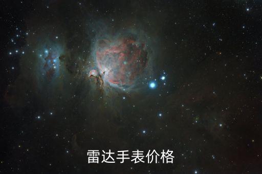 雷达手表价格
