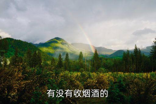 有没有收烟酒的