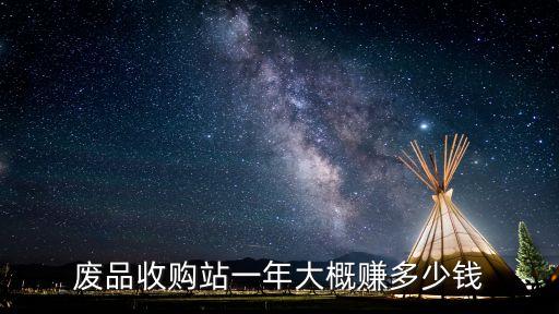 废品收购站一年大概赚多少钱