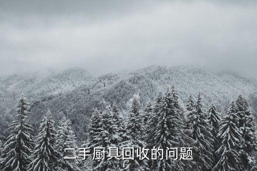 二手厨具回收的问题