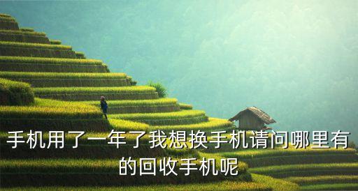 手机用了一年了我想换手机请问哪里有的回收手机呢