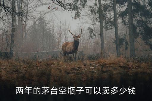 两年的茅台空瓶子可以卖多少钱