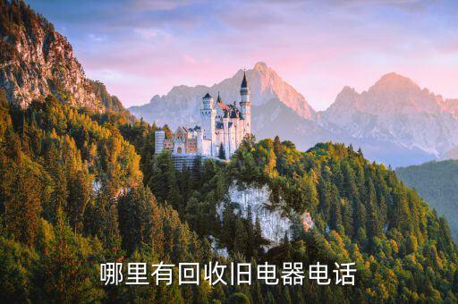 哪里有回收旧电器电话