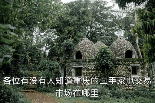各位有没有人知道重庆的二手家电交易市场在哪里