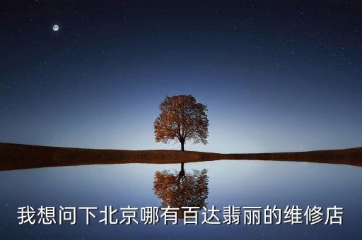 我想问下北京哪有百达翡丽的维修店