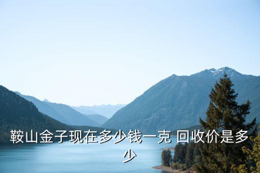 鞍山哪个金店回收黄金，谁知道现在鞍山回收黄金足金的价位是多少呢谢谢