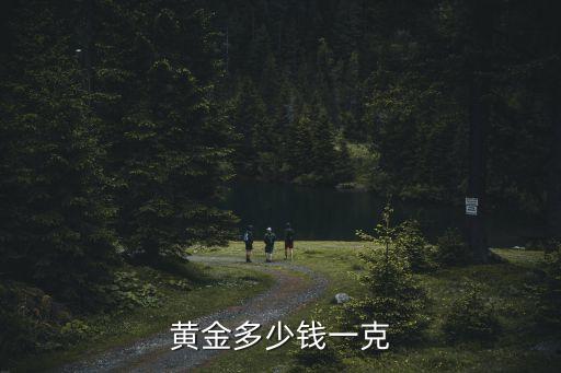 202o年黄金多少钱一克，黄金 多少钱一克