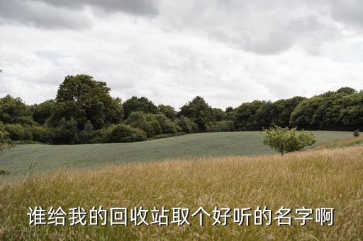 谁给我的回收站取个好听的名字啊