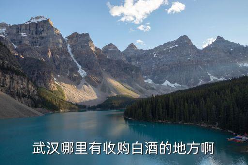 武汉哪里有收购白酒的地方啊