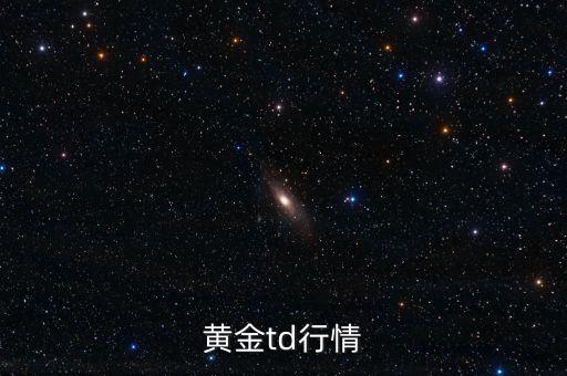 黄金td行情