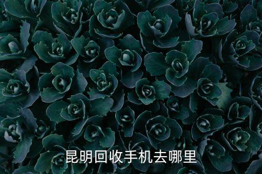 昆明回收手机去哪里