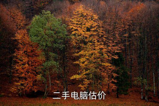 二手电脑估价