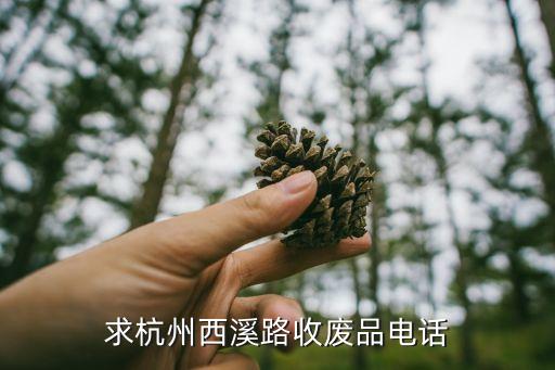 求杭州西溪路收废品电话