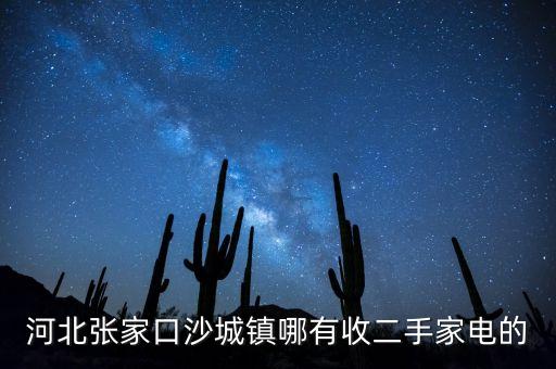 河北张家口沙城镇哪有收二手家电的