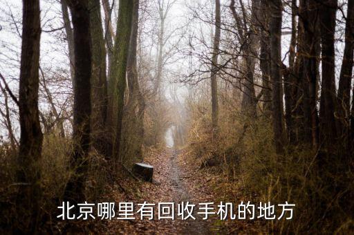 北京收二手手机的地方在哪，北京哪里回收旧手机