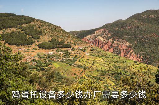 鸡蛋托设备多少钱办厂需要多少钱