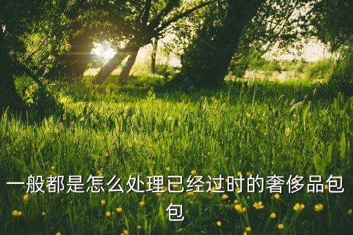 一般都是怎么处理已经过时的奢侈品包包