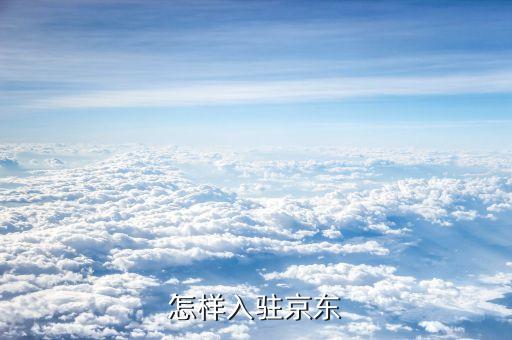 怎样入驻京东