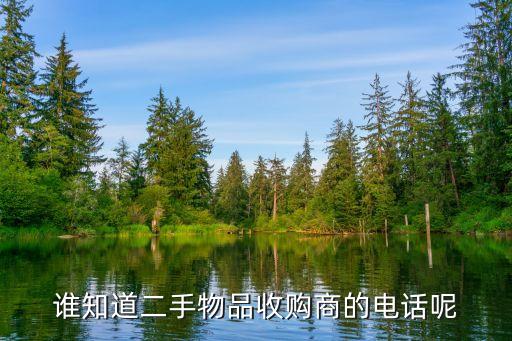 谁知道二手物品收购商的电话呢