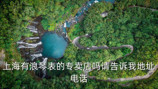 浪琴松江店，上海有浪琴表的专卖店吗请告诉我地址电话