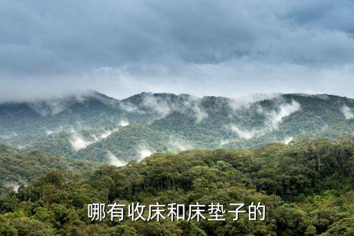 哪有收床和床垫子的