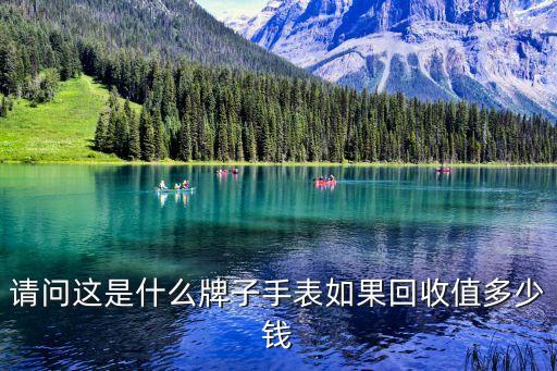 请问这是什么牌子手表如果回收值多少钱