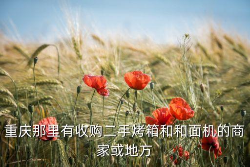 重庆设备二手回收市场，重庆市区内哪里有二手餐饮设备出售