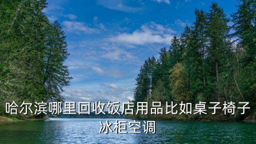 饭店二手设备桌椅回收，哈尔滨哪里回收饭店用品比如桌子椅子冰柜空调