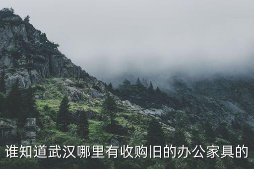 谁知道武汉哪里有收购旧的办公家具的