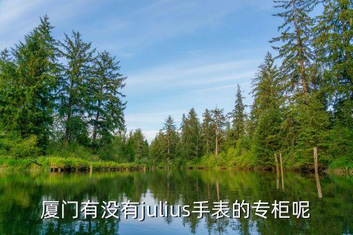 厦门有没有julius手表的专柜呢
