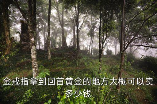 金戒指拿到回首黄金的地方大概可以卖多少钱