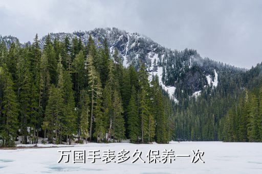 万国手表多久保养一次