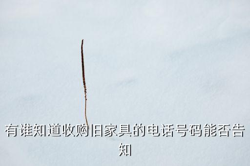 兰州市收旧家具的电话，兰州哪里有收旧家具的