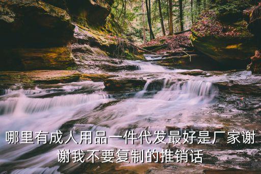 哪里有成人用品一件代发最好是厂家谢谢我不要复制的推销话
