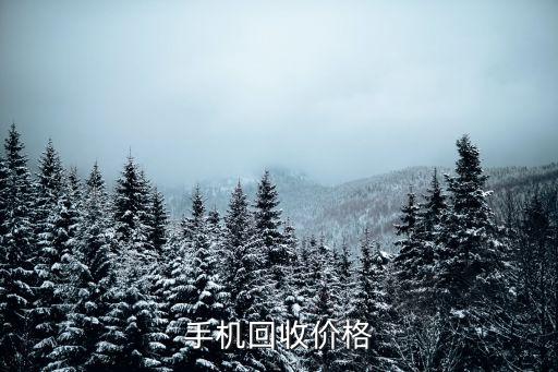 手机回收价格