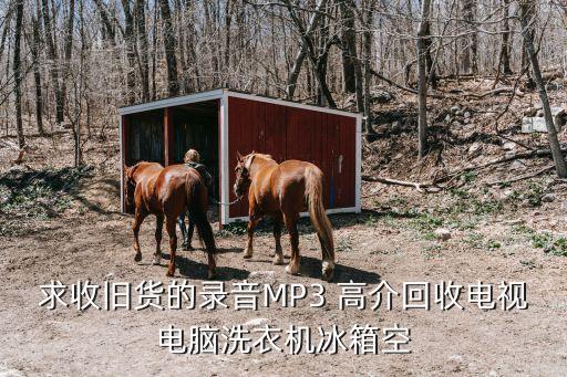 回收废旧录音，求收旧货的录音MP3 高介回收电视电脑洗衣机冰箱空
