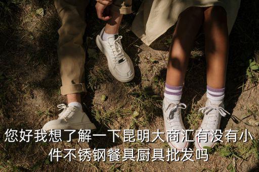 您好我想了解一下昆明大商汇有没有小件不锈钢餐具厨具批发吗