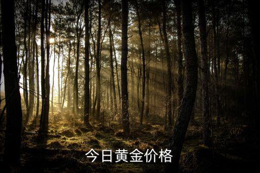 今日黄金价格