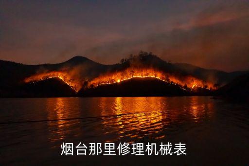 烟台那里修理机械表