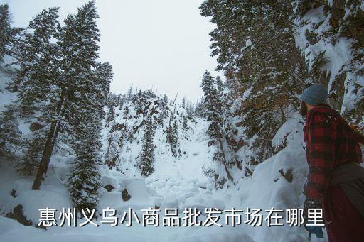 惠州义乌小商品批发市场在哪里