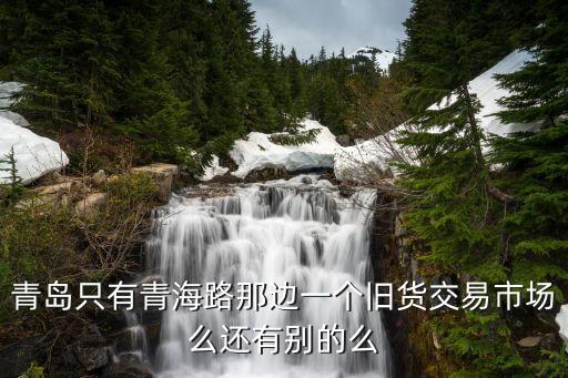 青岛哪有回收酒的店，青岛只有青海路那边一个旧货交易市场么还有别的么