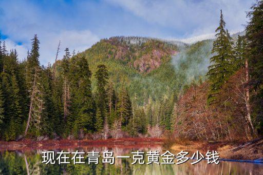现在在青岛一克黄金多少钱