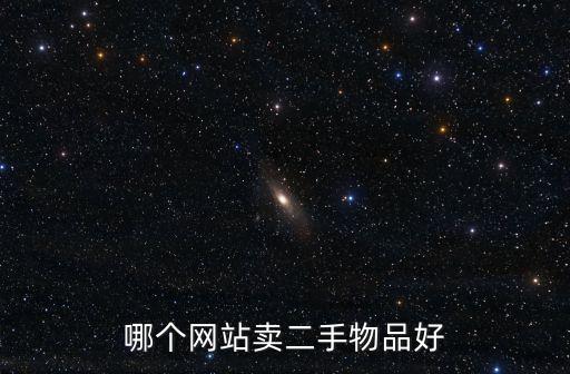 哪个网站卖二手物品好