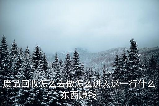回收行业什么最赚钱，回收快的生意有哪些