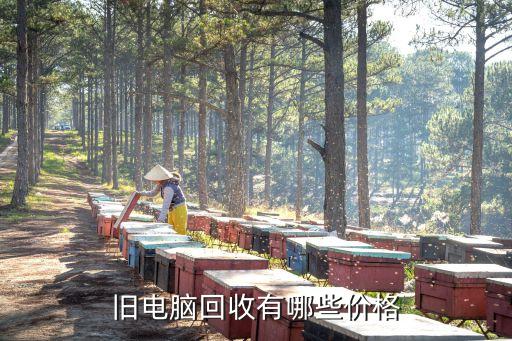 旧电脑回收有哪些价格