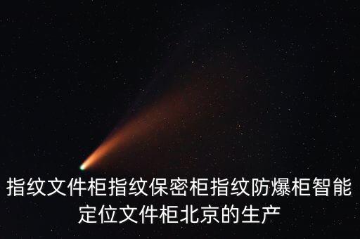 指纹文件柜指纹保密柜指纹防爆柜智能定位文件柜北京的生产