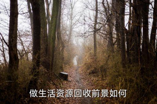 做生活资源回收前景如何