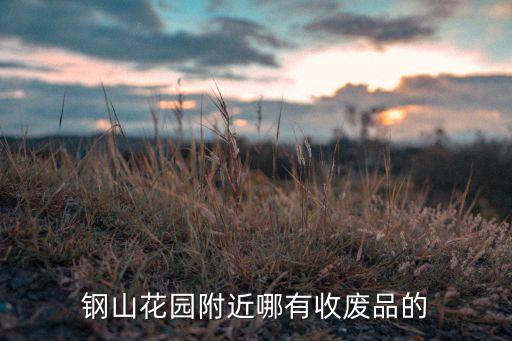 废品回收站附近哪里有临清，钢山花园附近哪有收废品的