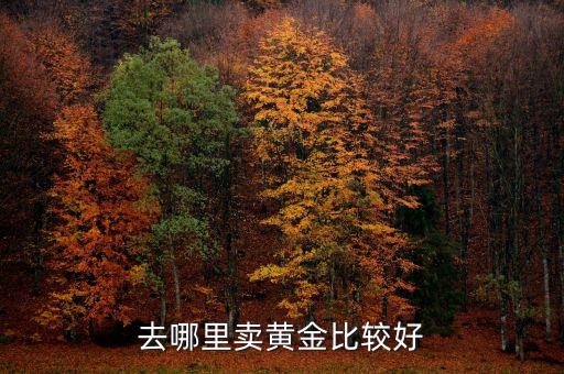 去哪里卖黄金比较好