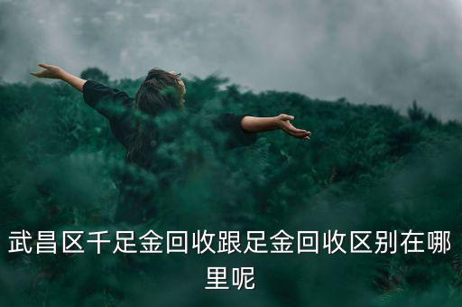 武昌区千足金回收跟足金回收区别在哪里呢
